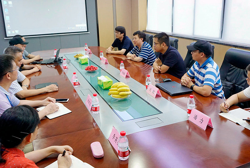 哈爾濱工業(yè)大學(xué)校長助理沈毅帶隊(duì)訪問全盛機(jī)電